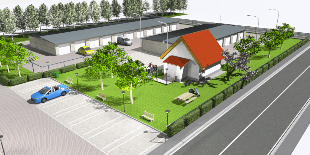 Kozármisleny, Új építésű garázsok Kozármislenyben