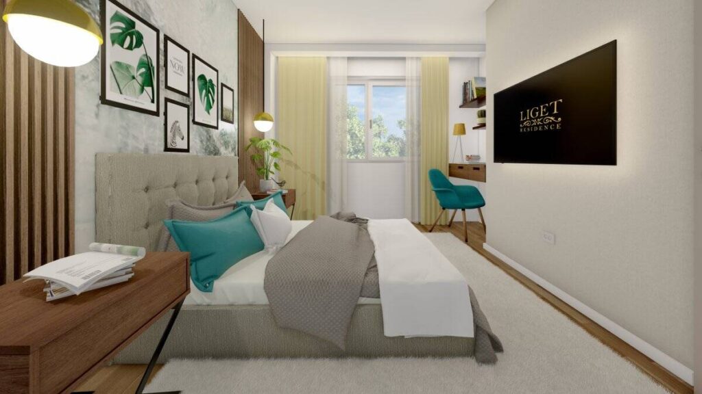 Pécs, Tetőtéri új építésű ingatlanok a Liget Residence Lakóparkban